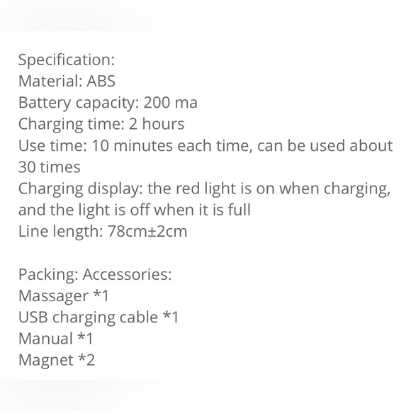 Eye Massager Electric Shiatsu For Dry & Strain eye Fatigue Relief  Better Sleep - Picture 13 of 13